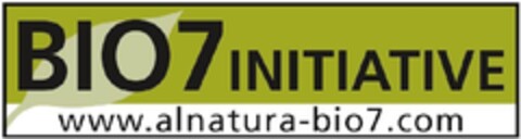 BIO7 INITIATIVE www.alnatura-bio7.com Logo (EUIPO, 09/26/2013)
