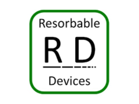 Resorbable RD Devices Logo (EUIPO, 05/19/2014)