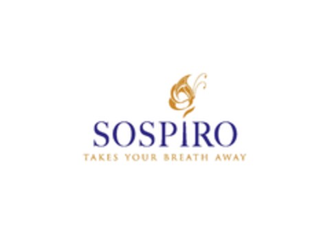 SOSPIRO TAKES YOUR BREATH AWAY Logo (EUIPO, 23.07.2014)