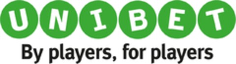 UNIBET By players, for players Logo (EUIPO, 12/01/2014)