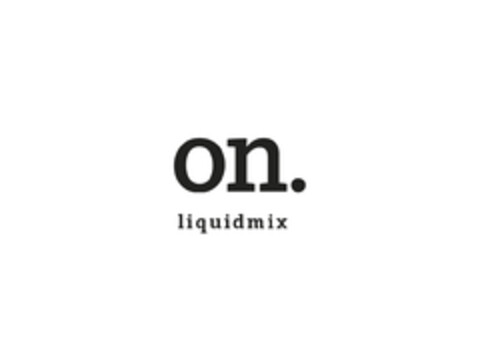 on. liquidmix Logo (EUIPO, 28.01.2020)