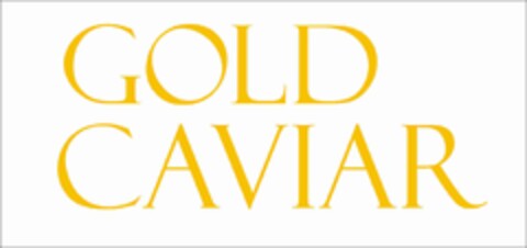 GOLD CAVIAR Logo (EUIPO, 28.06.2020)