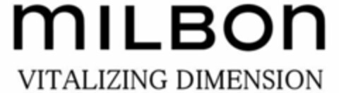 mILBon VITALIZING DIMENSION Logo (EUIPO, 23.04.2021)
