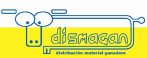 DISMAGAN DISTRIBUCION MATERIAL GANADERO Logo (EUIPO, 29.03.2022)
