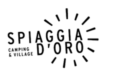 SPIAGGIA D'ORO CAMPING & VILLAGE Logo (EUIPO, 06/26/2023)