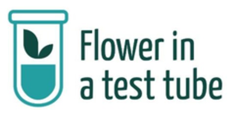 Flower in a test tube Logo (EUIPO, 21.12.2023)