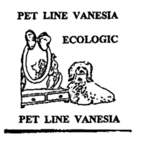 PET LINE VANESIA ECOLOGIC PET LINE VANESIA Logo (EUIPO, 02/26/1998)