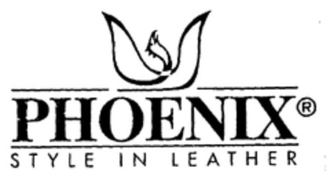 PHOENIX STYLE IN LEATHER Logo (EUIPO, 19.10.1998)