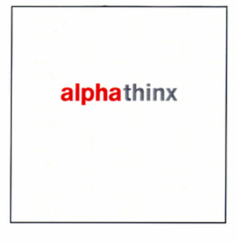 alphathinx Logo (EUIPO, 04.07.2000)