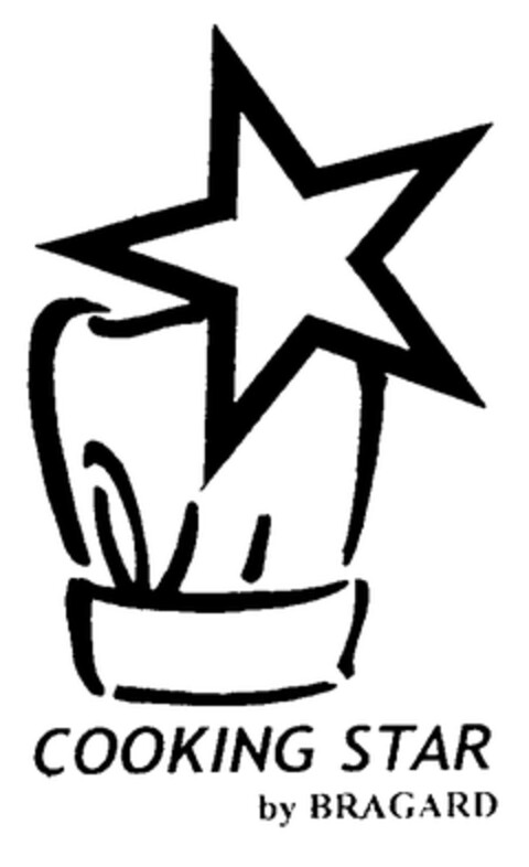 COOKING STAR by BRAGARD Logo (EUIPO, 08/04/2000)