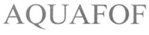 AQUAFOF Logo (EUIPO, 15.10.2001)