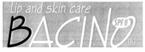 Lip and skin care BACINO SPF8 Logo (EUIPO, 25.06.2002)