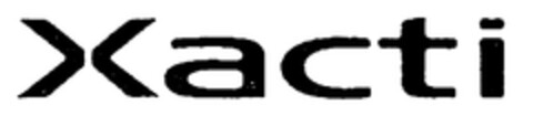 Xacti Logo (EUIPO, 26.11.2002)