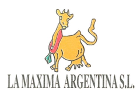 LA MAXIMA ARGENTINA S.L. Logo (EUIPO, 20.10.2003)