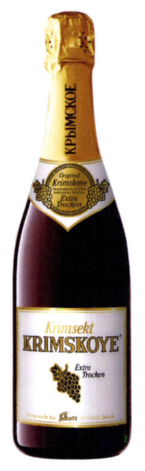 Krimsekt KRIMSKOYE Extra Trocken Logo (EUIPO, 28.07.2005)