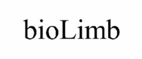 bioLimb Logo (EUIPO, 01.08.2007)