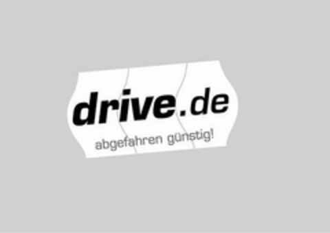 drive.de abgefahren günstig! Logo (EUIPO, 18.12.2007)