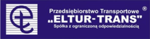 Przedsiebiorstwo transportowe ELTUR-TRANS Spolka z ograniczona odpowiedzialnoscia Logo (EUIPO, 10/08/2008)