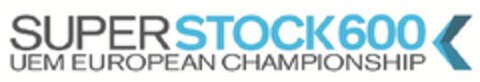 SUPERSTOCK 600 UEM EUROPEAN CHAMPIONSHIP Logo (EUIPO, 04.11.2011)