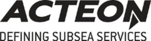 ACTEON DEFINING SUBSEA SERVICES Logo (EUIPO, 11/16/2012)