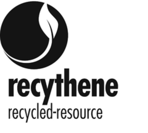 recythene recycled-resource Logo (EUIPO, 26.02.2013)