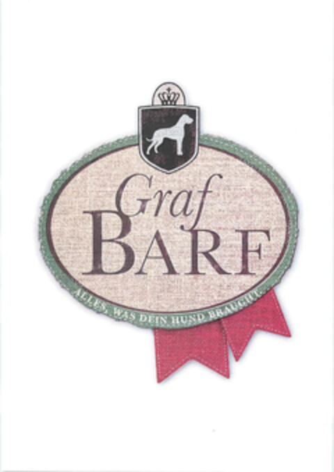 Graf BARF
Alles, was Dein Hund braucht Logo (EUIPO, 01.07.2013)