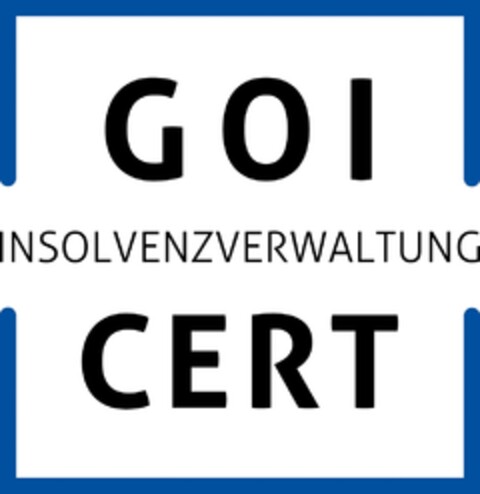 GOI INSOLVENZVERWALTUNG CERT Logo (EUIPO, 11/22/2013)