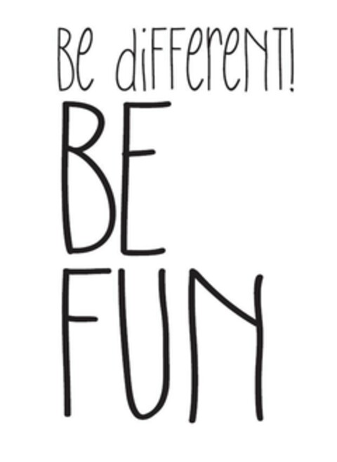 be different! BE FUN Logo (EUIPO, 13.02.2015)