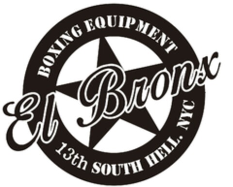 BOXING EQUIPMENT EL BRONX 13TH SOUTH HELL. NYC Logo (EUIPO, 11/18/2015)