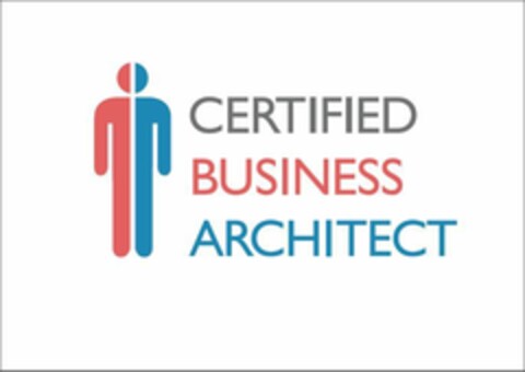 CERTIFIED BUSINESS ARCHITECT Logo (EUIPO, 21.06.2016)