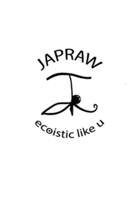 JAPRAW ecoistic like u Logo (EUIPO, 19.03.2018)