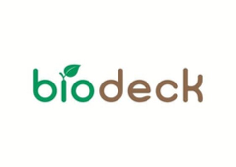 biodeck Logo (EUIPO, 10/05/2018)