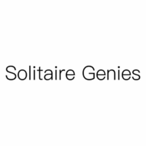 Solitaire Genies Logo (EUIPO, 11/14/2018)