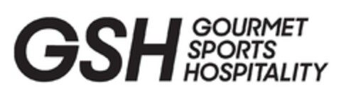 GSH Gourmet Sports Hospitality Logo (EUIPO, 13.02.2020)