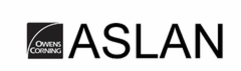 ASLAN OWENS CORNING Logo (EUIPO, 23.03.2020)