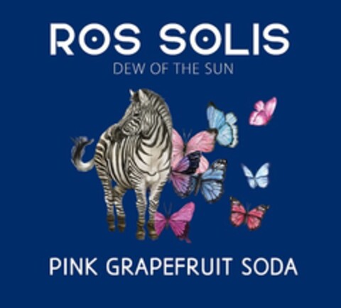 ROS SOLIS DEW OF THE SUN PINK GRAPEFRUIT SODA Logo (EUIPO, 05/06/2020)