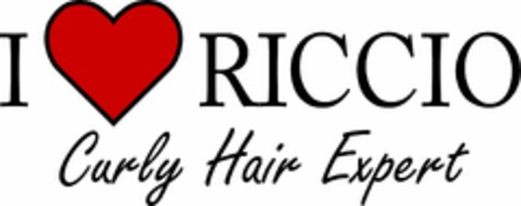 I RICCIO CURLY HAIR EXPERT Logo (EUIPO, 26.01.2021)