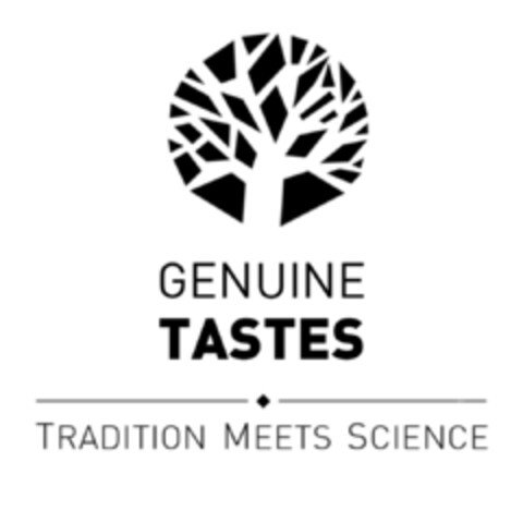 GENUINE TASTES TRADITION MEETS SCIENCE Logo (EUIPO, 02/10/2021)