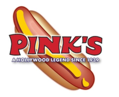 PINK'S A HOLLYWOOD LEGEND SINCE 1939 Logo (EUIPO, 03/17/2023)