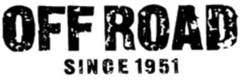 OFF ROAD SINCE 1951 Logo (EUIPO, 09/18/2000)