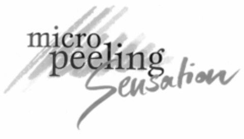 micro peeling Sensation Logo (EUIPO, 05.02.2001)