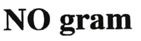 NO gram Logo (EUIPO, 16.07.2003)