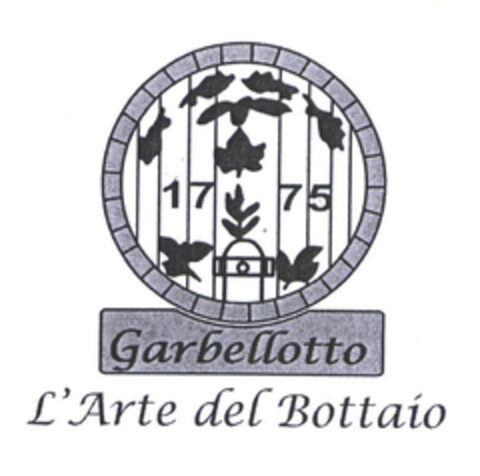 1775 Garbellotto L'Arte del Bottaio Logo (EUIPO, 01/23/2004)