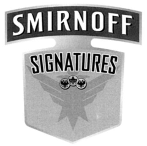 SMIRNOFF SIGNATURES Logo (EUIPO, 09/22/2004)