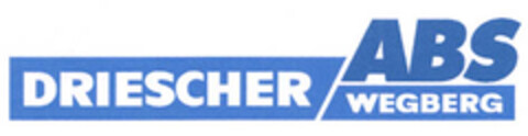 DRIESCHER ABS WEGBERG Logo (EUIPO, 19.10.2005)