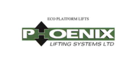 ECO PLATFORM LIFTS PHOENIX LIFTING SYSTEMS LTD Logo (EUIPO, 02/02/2007)