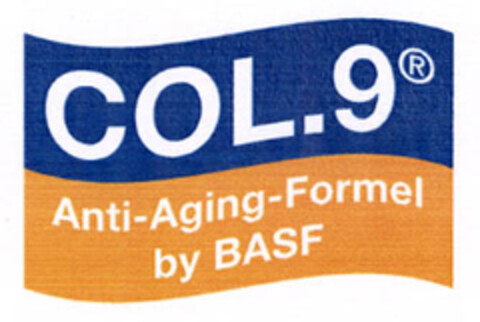 COL.9 Anti-Aging-Formel by BASF Logo (EUIPO, 06.07.2007)