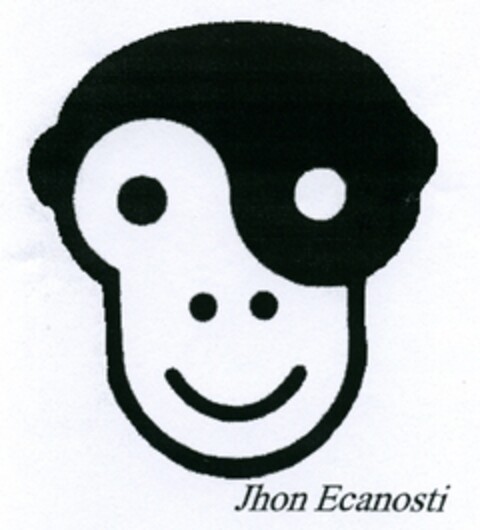 Jhon Ecanosti Logo (EUIPO, 10/24/2007)