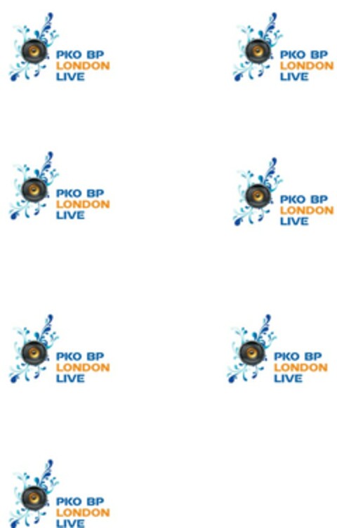 PKO BP LONDON LIVE Logo (EUIPO, 05/18/2008)