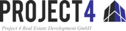 PROJECT4
Project 4 Real Estate Development GmbH Logo (EUIPO, 23.02.2012)